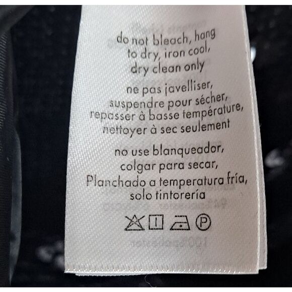 Weworewhat Sequins Midi Dress NWOT Size 2 Black - Picture 5 of 9